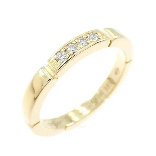 Cartier Maillon Panthere Au750 Diamond Ring Size 9 from LuxUness