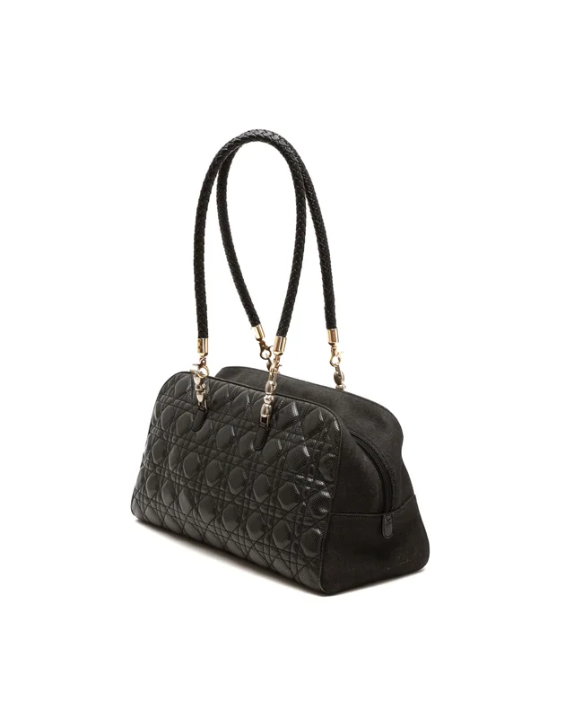 Dior Cannage Malice Shopping Tote Bag in Canvas from A Retro Tale, photo 2 of 7