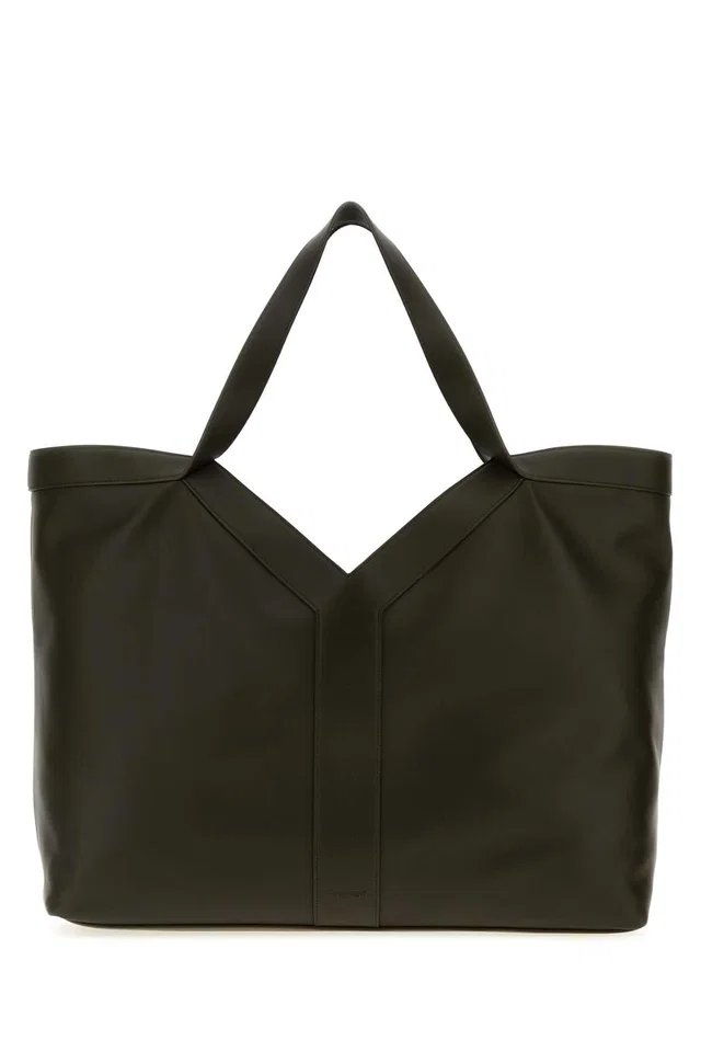 Saint Laurent Bv Shoulder Bag — Brown Exterior: Calf Lining: Suede in Brown Suede from HEWI