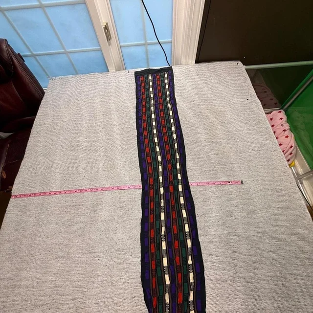 Dior Women's Scarf - Black/Multi in black|multicolor from Depop, photo 1 of 1