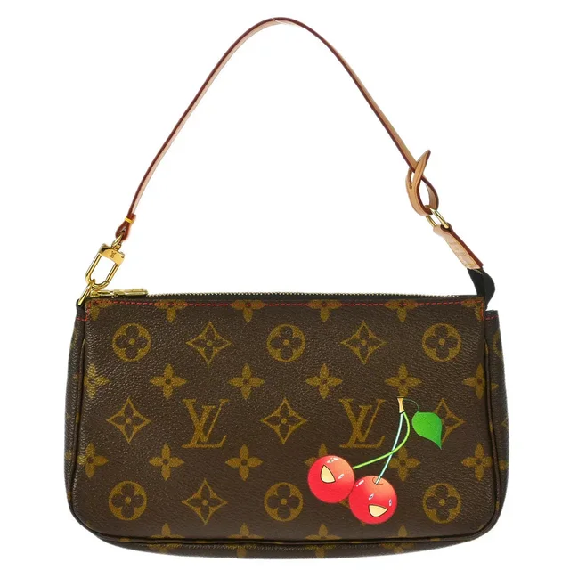 Louis Vuitton 2004 Monogram Cherry Pochette Accessoires Handbag M95008 in Canvas from AMORE Vintage Tokyo