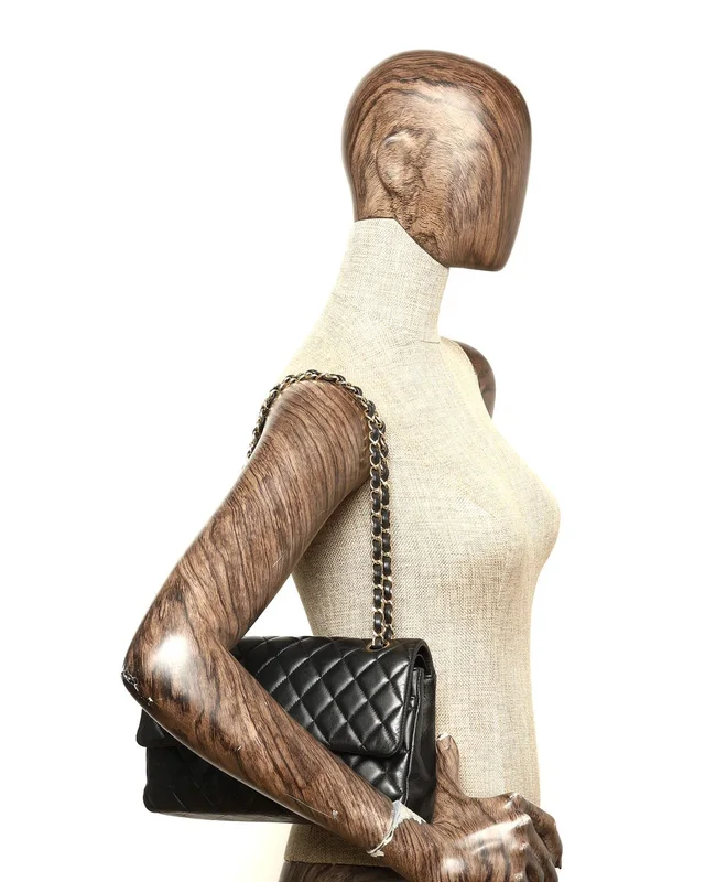 Chanel Classic Medium Double Flap Bag in Leather from A Retro Tale, photo 10 of 10