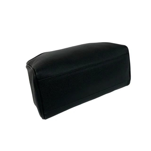 Saint Laurent Leather Handbag in Black Leather from LuxUness, photo 7 of 10