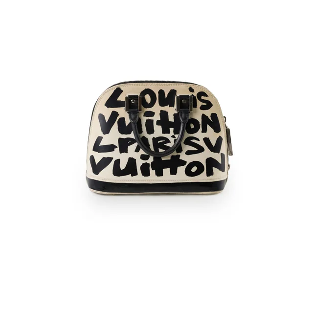 Louis Vuitton Graffiti Alma Top Handle in Leather from The Purse Affair