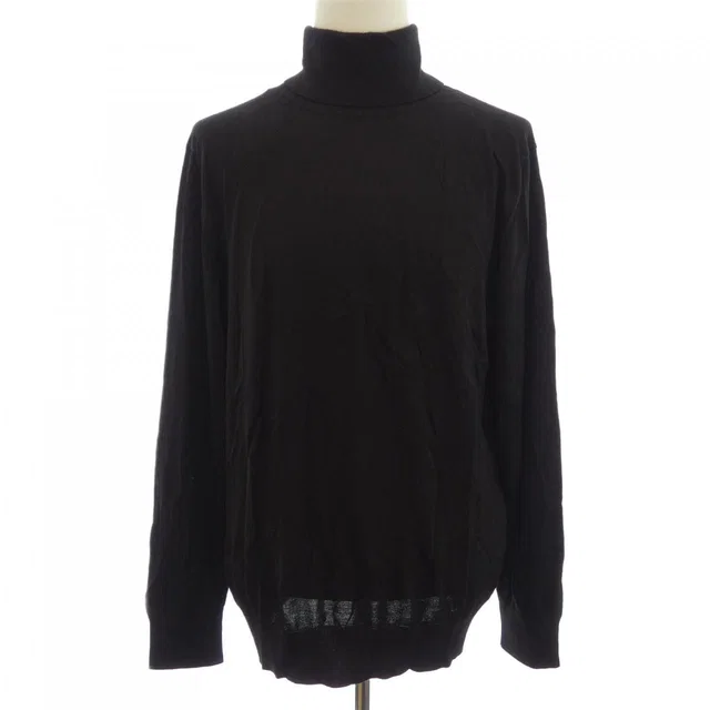 Dior Knit Sweater Black in Black Cashmere from The Reluxe