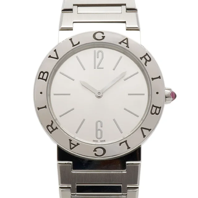 Bvlgari Dial Watch in Silver from The Reluxe