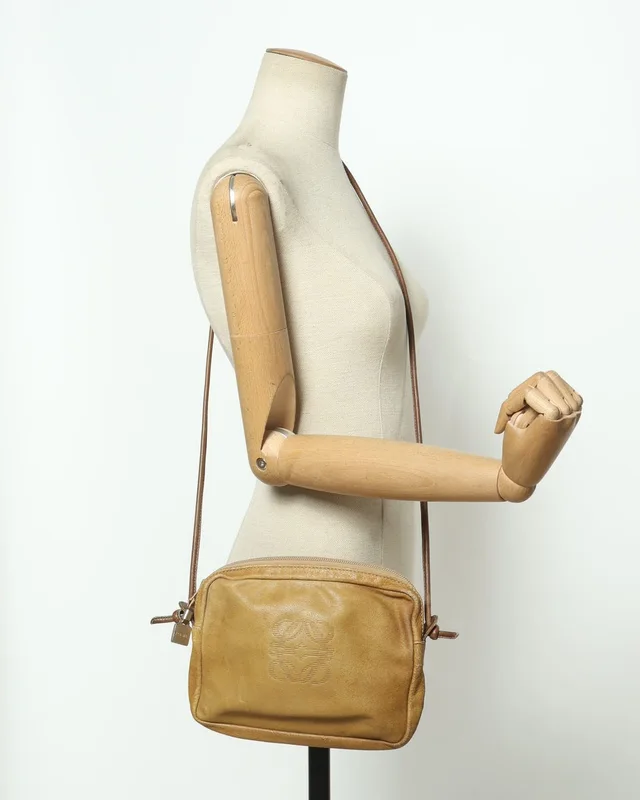 Loewe Anagram Crossbody Bag in Canvas from A Retro Tale, photo 7 of 8