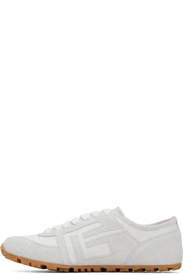 BALMAIN Off-White Racer 45 Sneakers, photo 3 of 5 from SSENSE