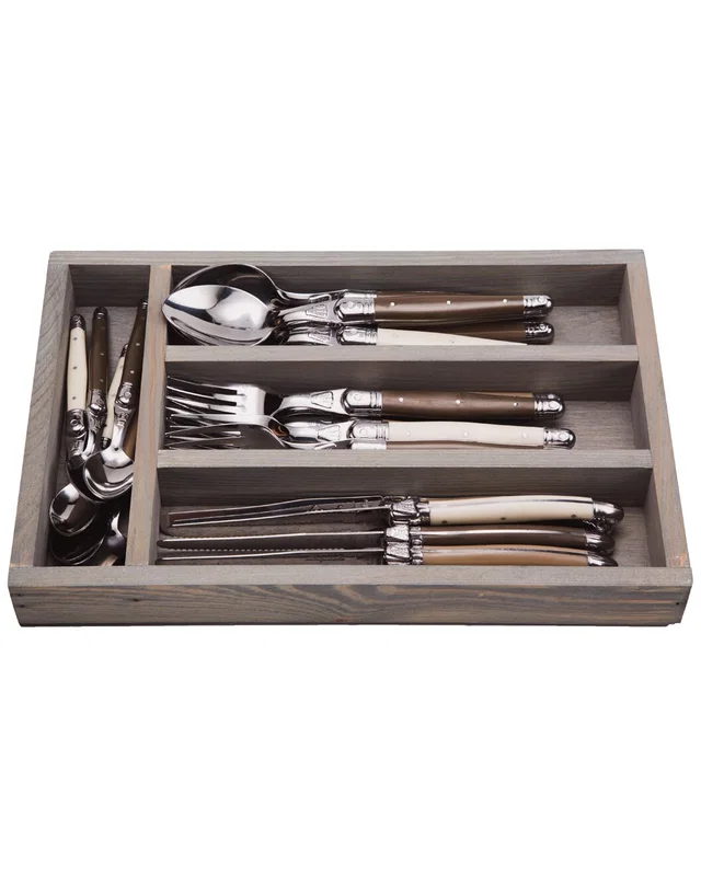 Jean Dubost Laguiole 24pc Flatware Set, image 1 of 1 from Rue La La