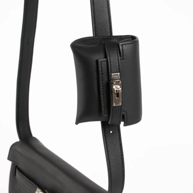 Hermès Kelly Moove Black Swift PHW in Black Swift leather from Labellov, photo 6 of 8