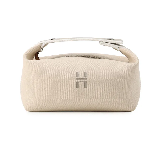 Hermès Brid a Black Natural Canvas Size PM in Black Canvas from GALLERY RARE