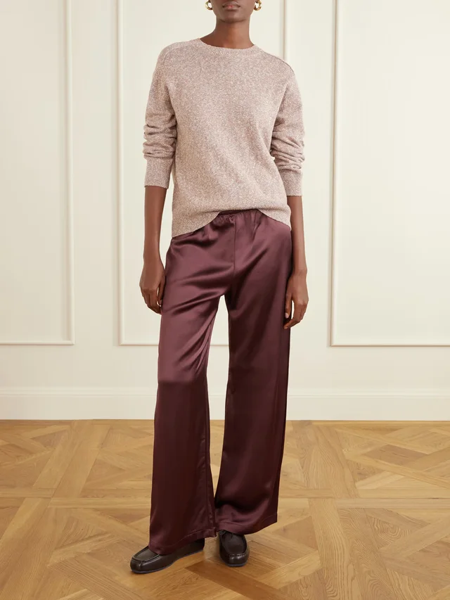 VARLEY Organic cotton and linen-blend sweater in Beige, photo 2 of 2 from NET-A-PORTER (Canada)