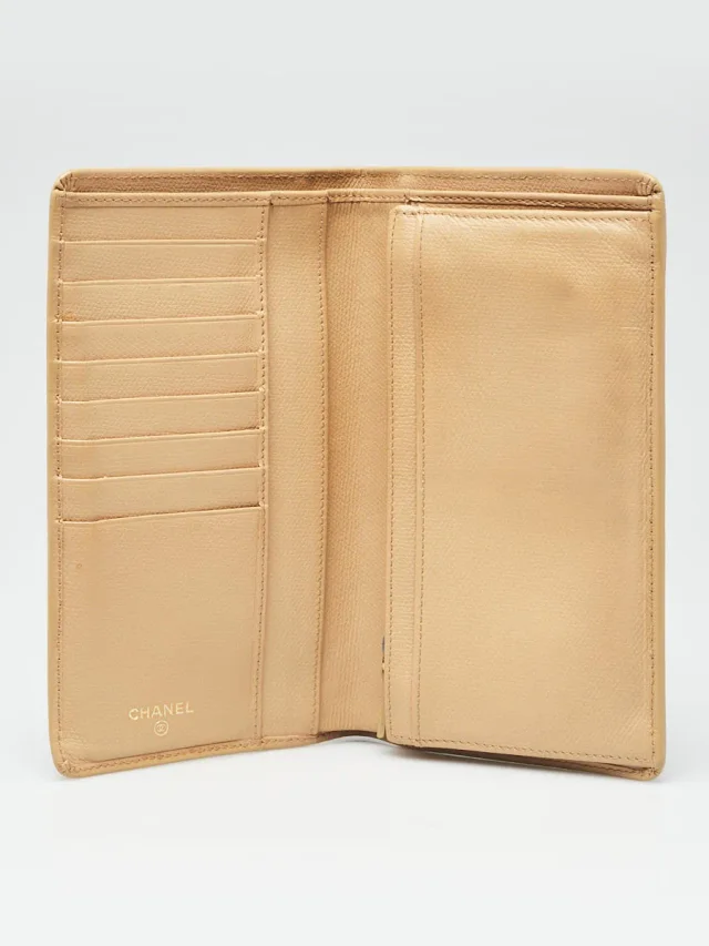 Chanel L Yen Wallet in Beige Caviar leather from Yoogis, photo 2 of 10