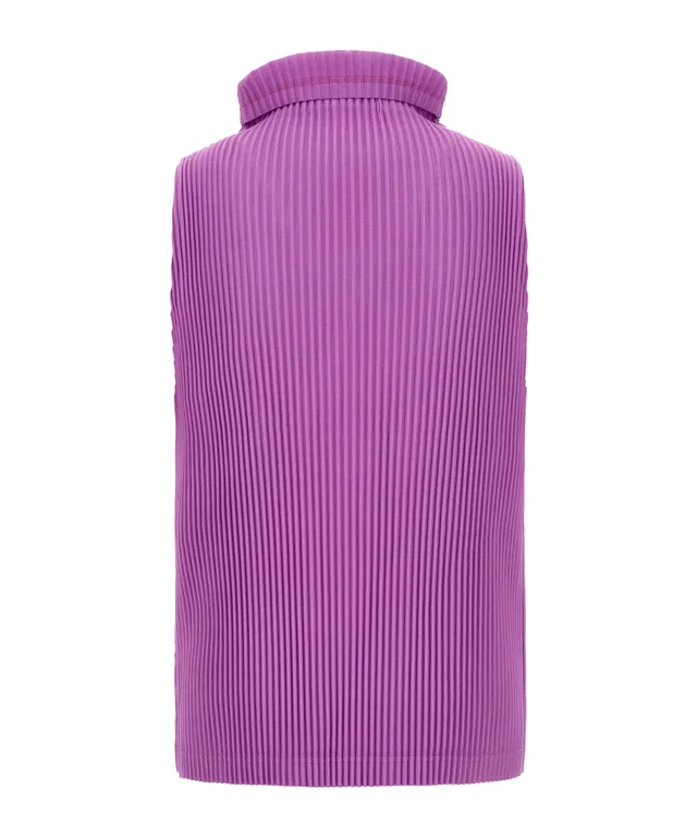 Homme Plissé Issey Miyake Sleeveless Pleated Jumper, photo 2 of 4 from SENSER