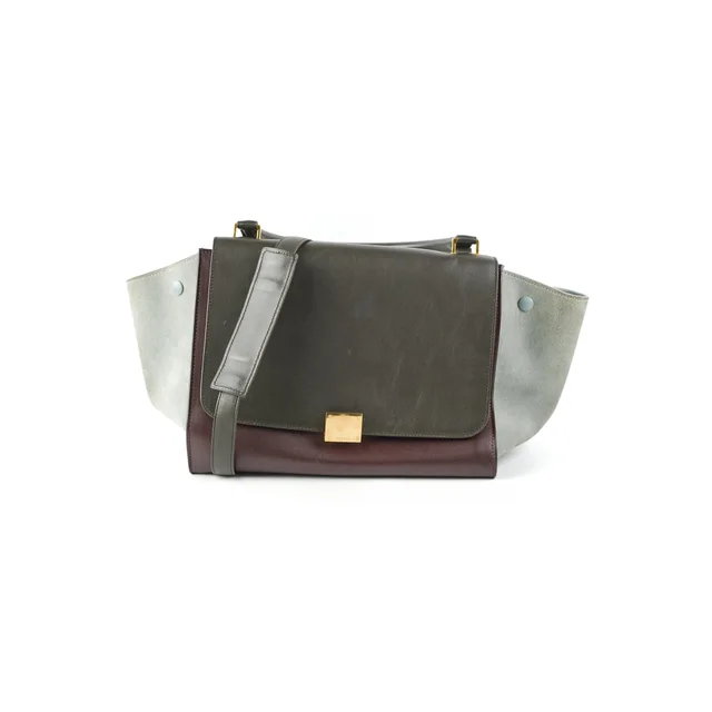 Celine Trapeze Two Toned Bag in Suede from The Purse Affair
