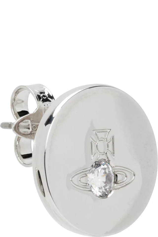 Vivienne Westwood Man Lewis Stud Single Earring, photo 2 of 3 from SSENSE