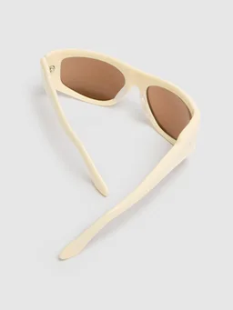 Port Tanger Mask Sunglasses in 0% Acetate, photo 5 of 5 from LUISAVIAROMA