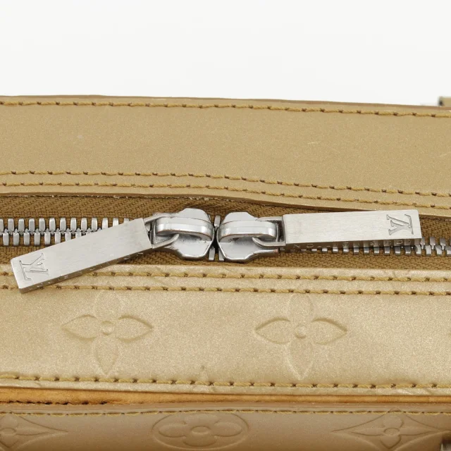 Louis Vuitton Shelton Monogram Mat Handbag in Rose Gold from LuxUness, photo 10 of 20