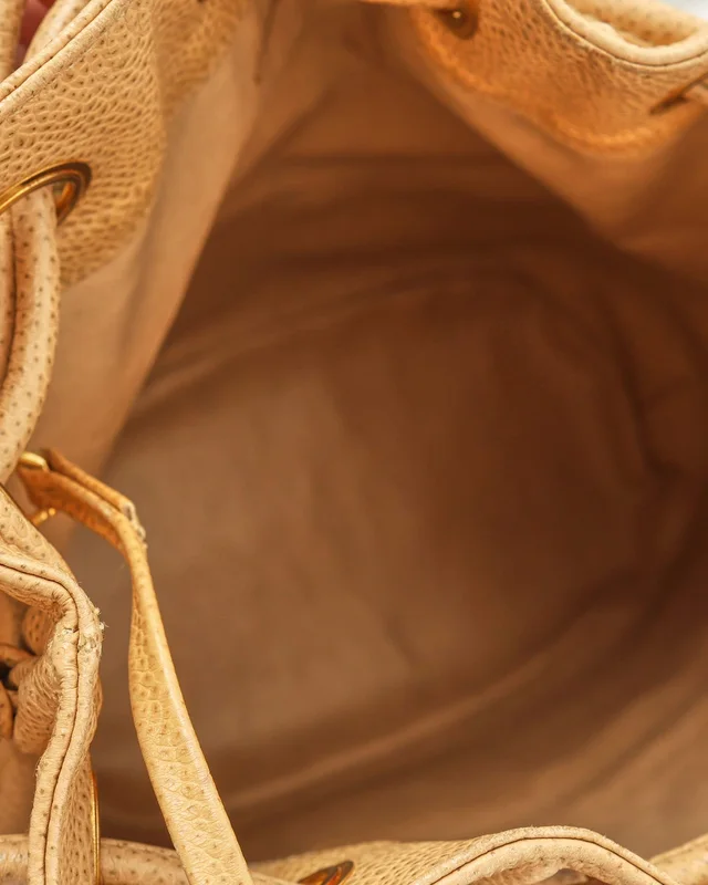 Chanel CC Caviar Bucket Bag in Caviar leather from A Retro Tale, photo 6 of 7
