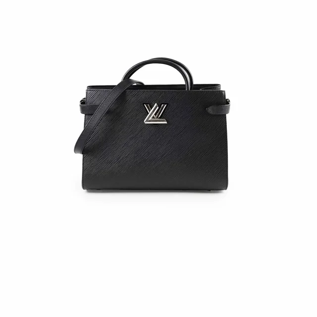 Louis Vuitton Epi Twist Tote Black in Black Leather from The Purse Affair