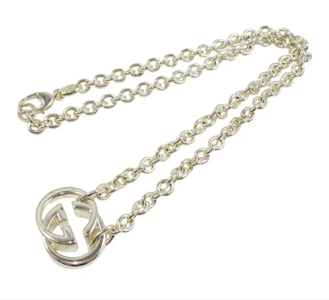 Gucci Interlocking G Double G Necklace from The Reluxe