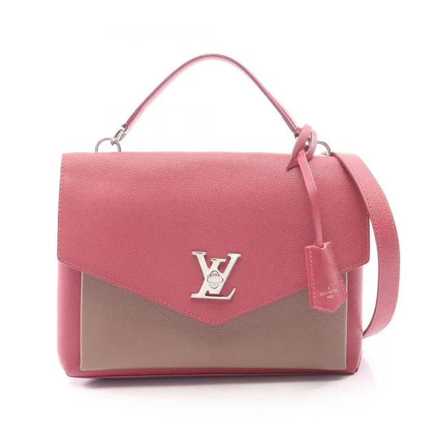 Louis Vuitton Handbag My Lockme Satchel 2-Way Leather in Leather from The Reluxe