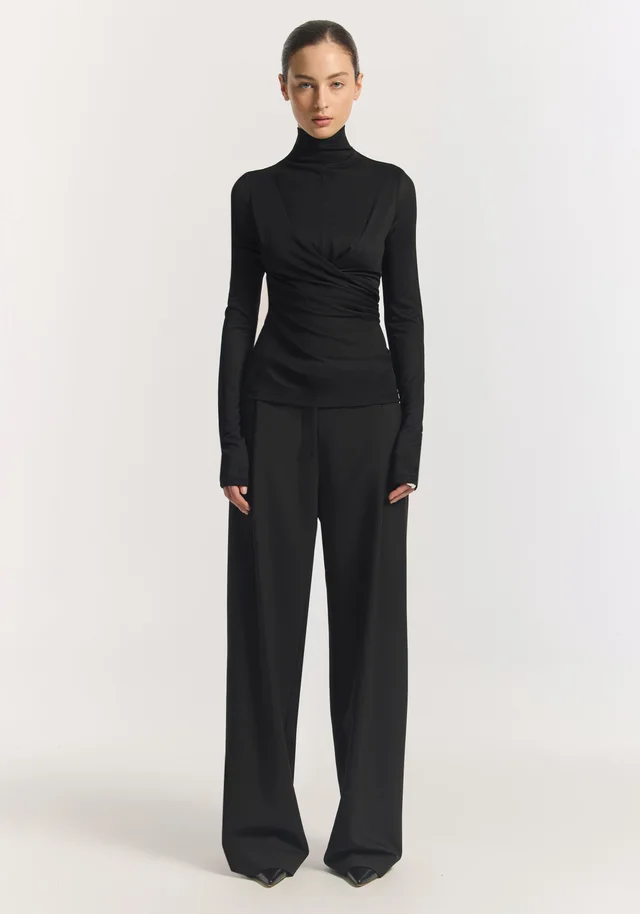 VIKTORIA & WOODS Iridescent Top in Black from Viktoria & Woods, photo 1 of 1