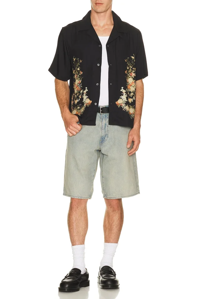 ALLSAINTS Parsons Shirt in Jet Black, photo 3 of 4 from REVOLVE (Canada)