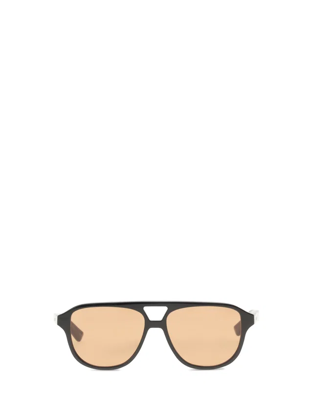 Alexander McQueen A000r1j0749 Sunglasses — Black Acetate in Black from HEWI
