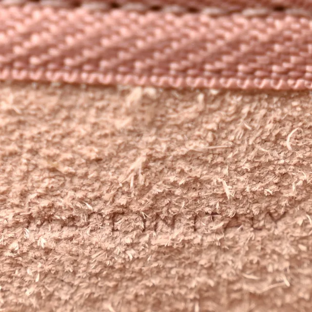 Celine Grained Calfskin Nano Belt Bag Vintage Pink in Pink Caviar leather from FASHIONPHILE, photo 7 of 13