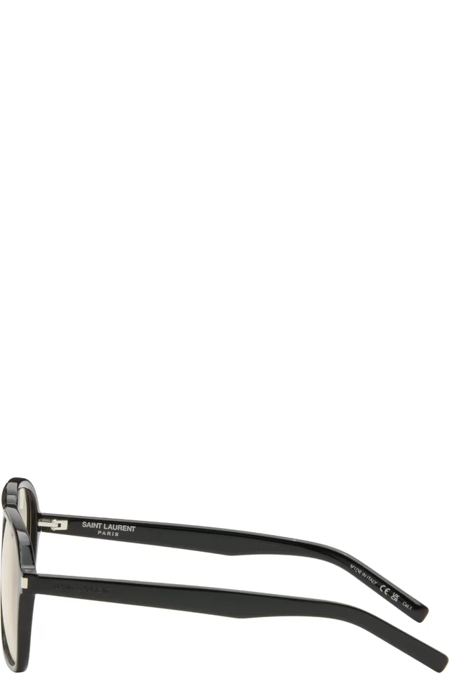Saint Laurent Black SL 545 Sunglasses, photo 3 of 4 from SSENSE