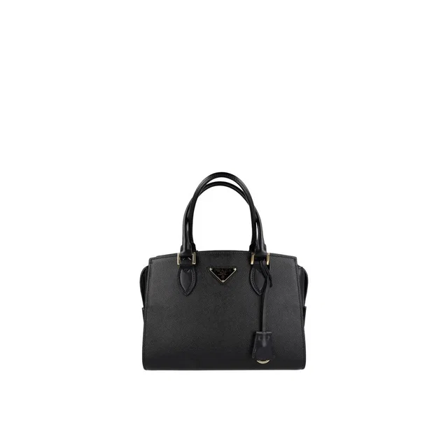 Prada Black Calfskin Handbag in Black Calfskin from HEWI
