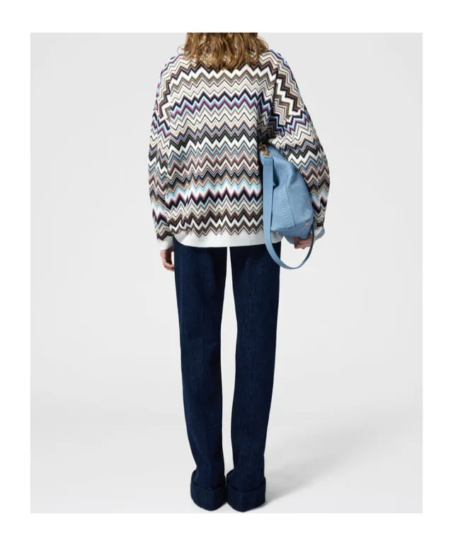 Missoni Oversized Zig Zag Polo Shirt, photo 6 of 6 from SENSER