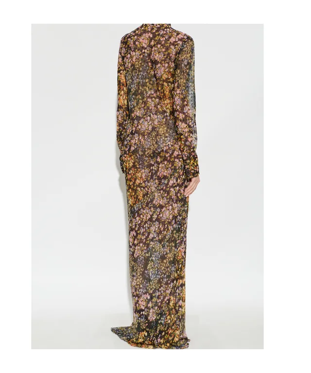Dries Van Noten Dalima Floral Printed Midi Dress, photo 5 of 5 from SENSER