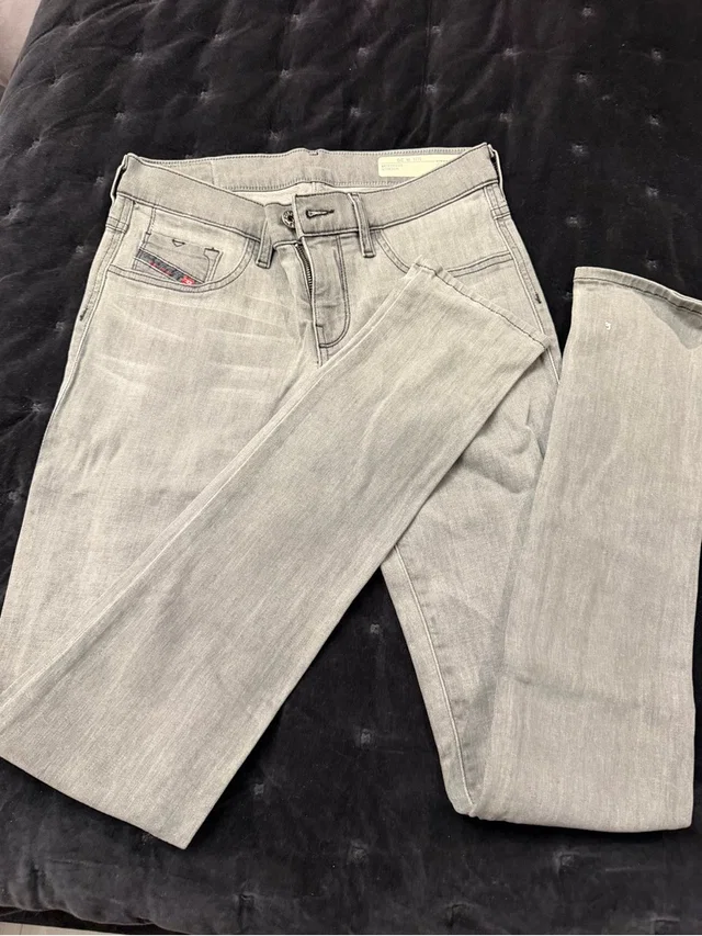 Diesel Light Gray Skinny Women’s Jeans in gray Denim from Poshmark