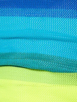 Agr Striped sleeveless t-shirt in 85% Nylon, 15% Elastane, photo 5 of 6 from LUISAVIAROMA