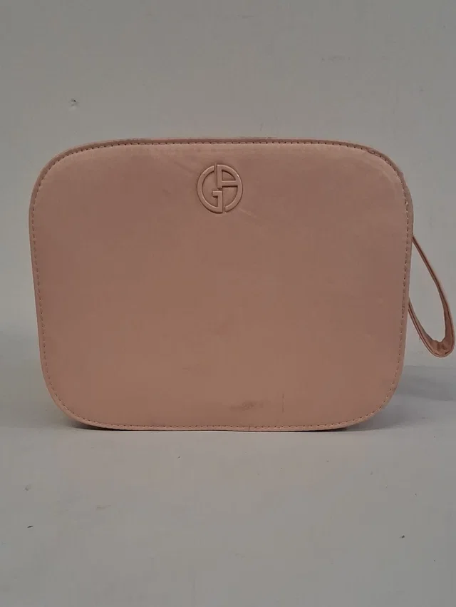 Giorgio Armani Nude Cosmetic Zip Clutch Pouch Makeup Fragrance Bag (8.25l X 6.5h in pink from Poshmark