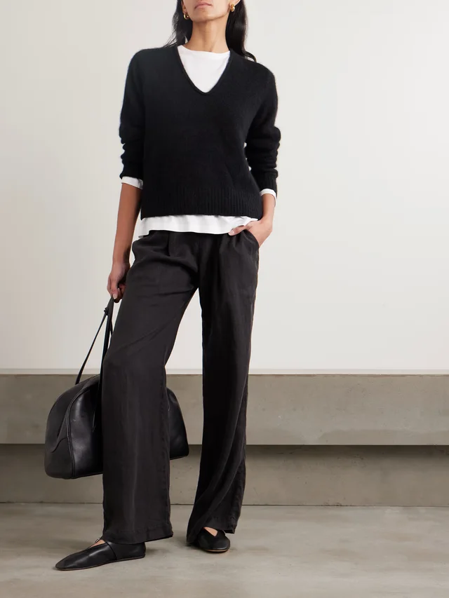 JAMES PERSE Cashmere sweater in Black, photo 2 of 2 from NET-A-PORTER (Canada)