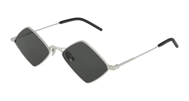 Saint Laurent Sl Sunglasses — Silver Metal in Silver Nylon from HEWI