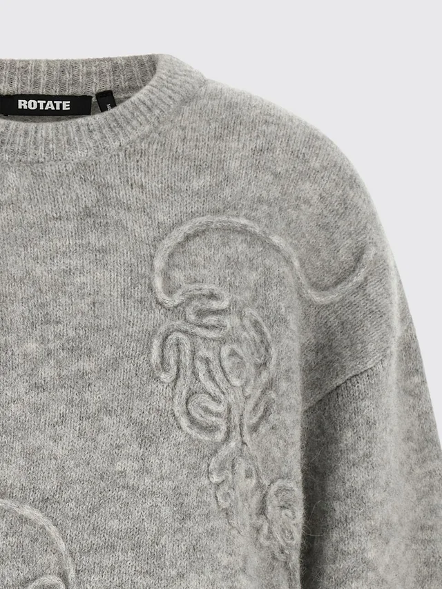 ROTATE 3d Flower Knit Jumper, photo 3 of 5 from SENSER