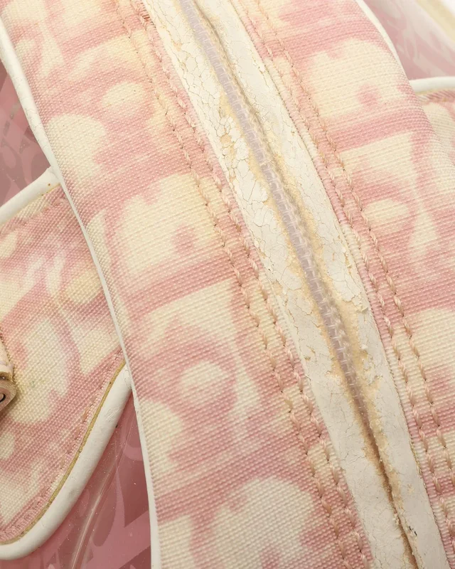 Dior Vinyl Diorissimo Girly Bowling Bag in Canvas from A Retro Tale, photo 11 of 12
