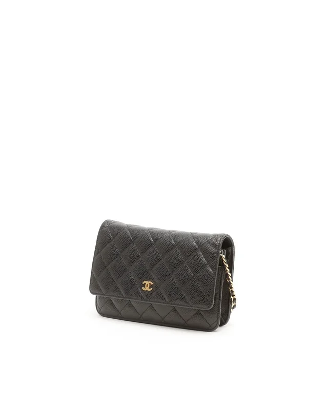 Chanel Caviar Wallet On Chain Bag in Caviar leather from A Retro Tale, photo 2 of 10