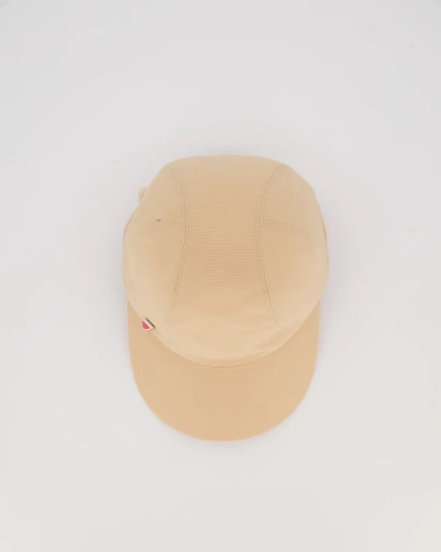Hermès Beige Cotton Cap with Pink Medor Detail Size 56 in Beige Silk from Sellier, photo 8 of 9