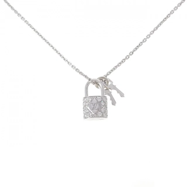 Louis Vuitton Pendentif Lockit Necklace from The Reluxe
