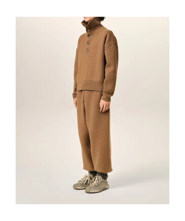 Ami Paris AMI High Buttoned Collar Sweater, photo 5 of 6 from SENSER