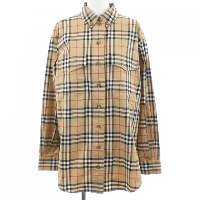 Burberry Check Stretch Cotton Shirt from LuxUness