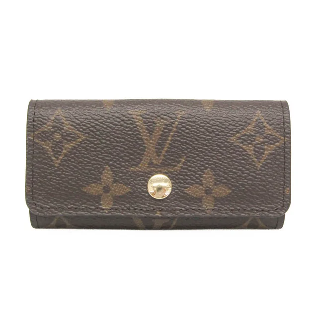 Louis Vuitton 4 Key Holder M69517 Men,Women Monogram Key Case Brown in Brown Monogram from Elady
