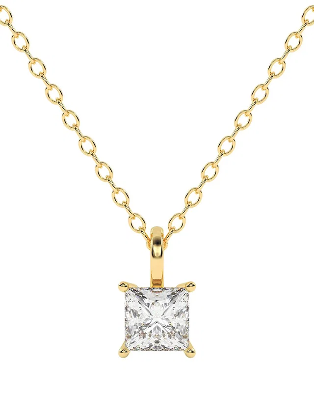 Lab Grown Diamonds 14K 0.50 ct. tw. Lab-Grown Diamond Necklace, image 1 of 1 from Rue La La