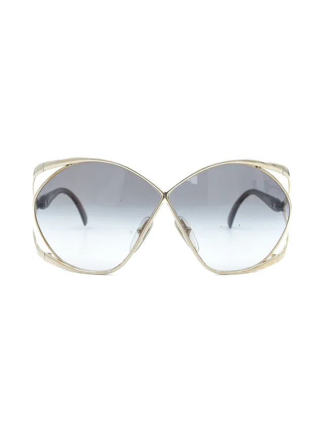 Dior Goldtone Butterfly Sunglasses from Arcade Vintage