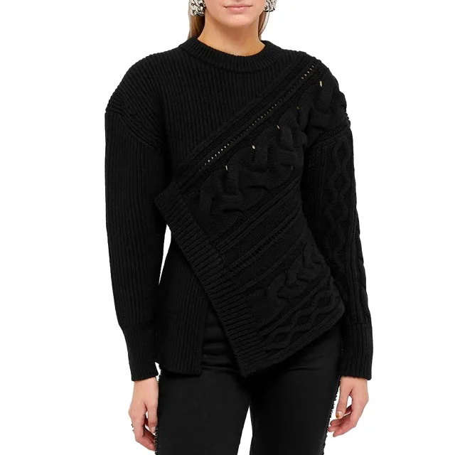 Alexander Mcqueen Alexander Mc Queen Asymmetric Wool Jumper, photo 6 of 7 from Balardi